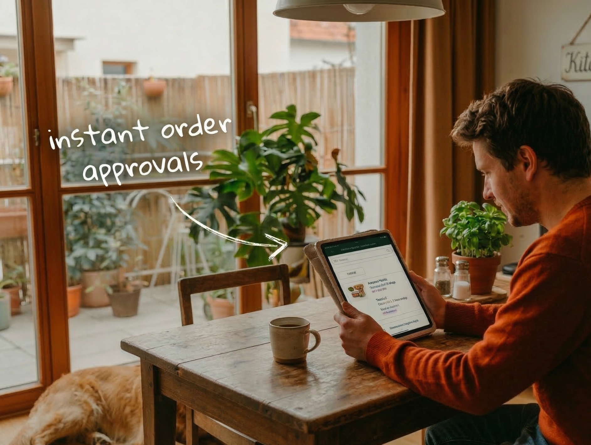 Instant approvals from your vet